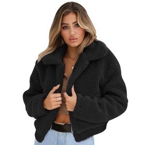 Teddy Bear Autumn Coat Very Warm Faux Fur